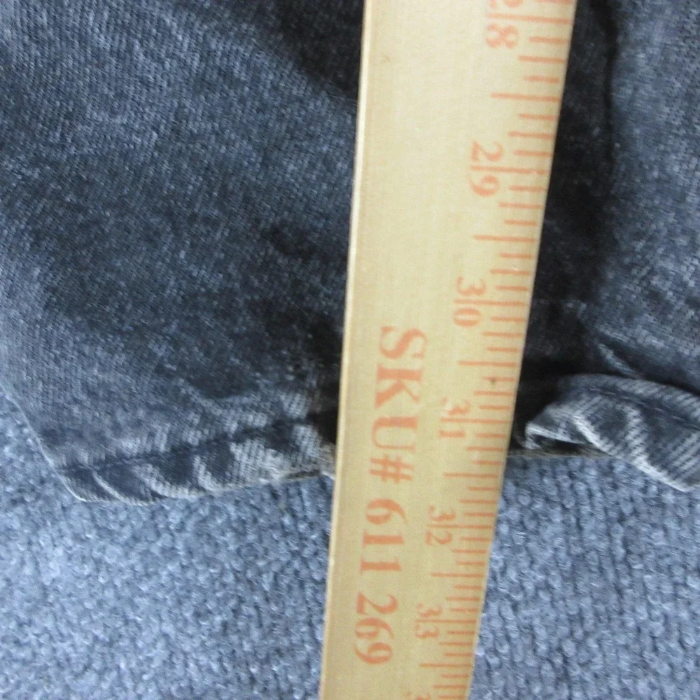 VINTAGE Levis 550 Jeans Mens 30x32 Gray Orange Tab Denim Distressed Straight 80s